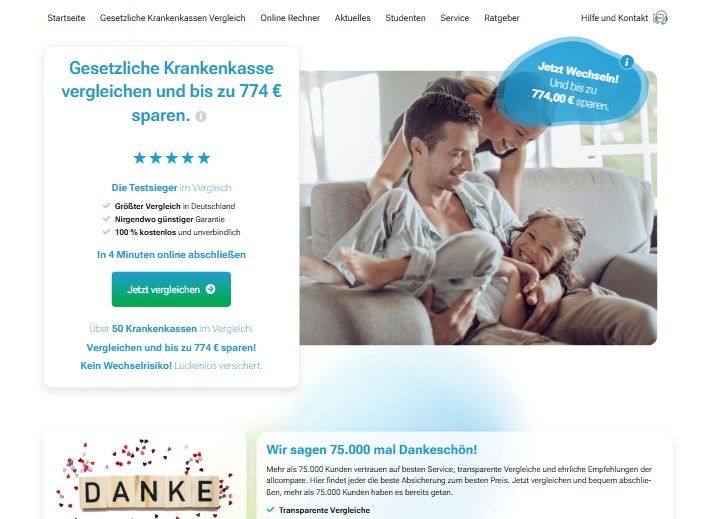 Rechnergkve.jpg Vergleichsportal für gesetzliche Krankenkasse