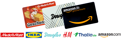 Prämie als Dankeschön für Abschluss